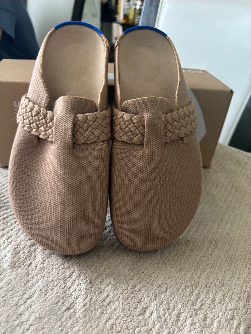 Rothy's The Braid Clog Butternut